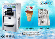 Automatic 3 Flavors Small Commercial Soft Serve Ice Cream Machine Countertop