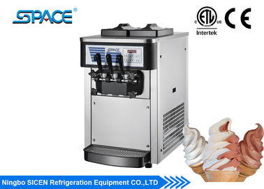 Tragbare Maschine des gefrorenen Joghurts, Doppeltorsions-Aroma-gefrorener Jogurt, der Maschine herstellt