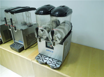 Commercial Grade Frozen Granita Machine Stainless Steel Body CE ISO9001