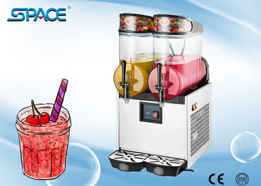 Durable 2 Bowl Frozen Slurpee Machine With Food Grade PC Tank 700W Power